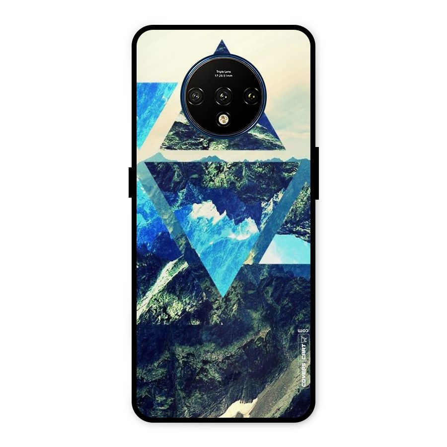 Triangular View Metal Back Case for OnePlus 7T