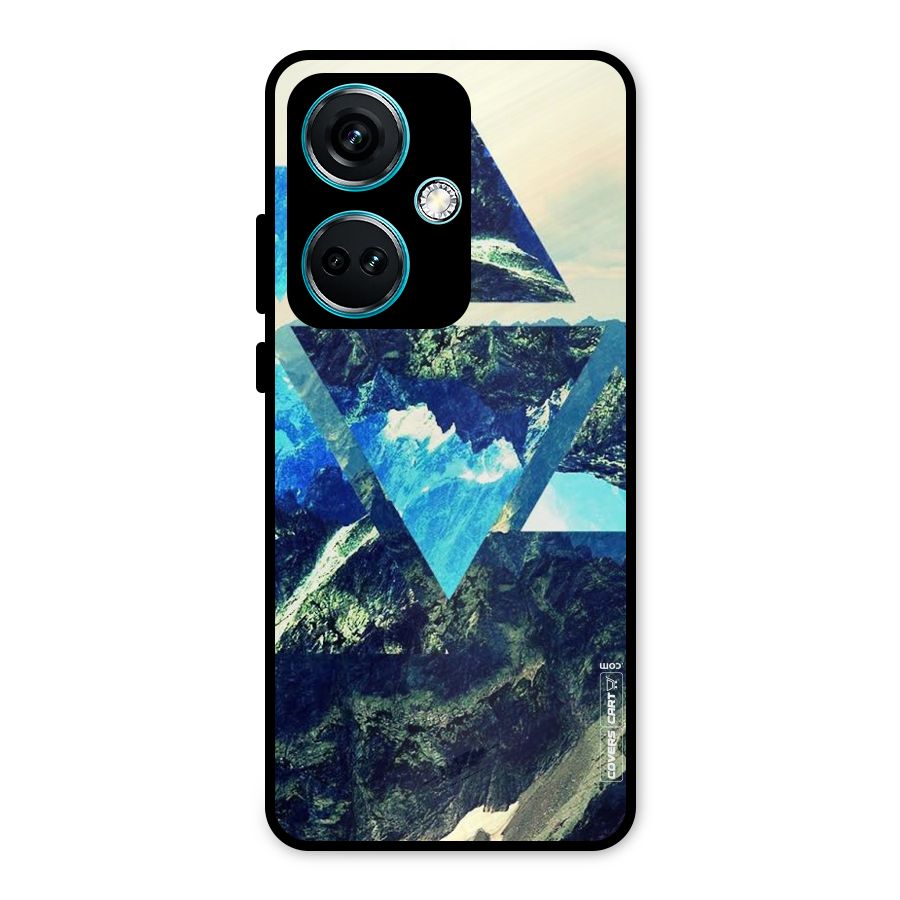 Triangular View Metal Back Case for OnePlus Nord CE 3 5G