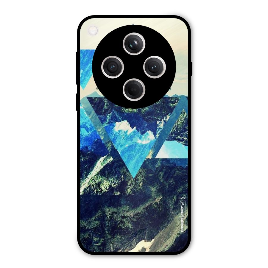 Triangular View Metal Back Case for Oppo Find X8