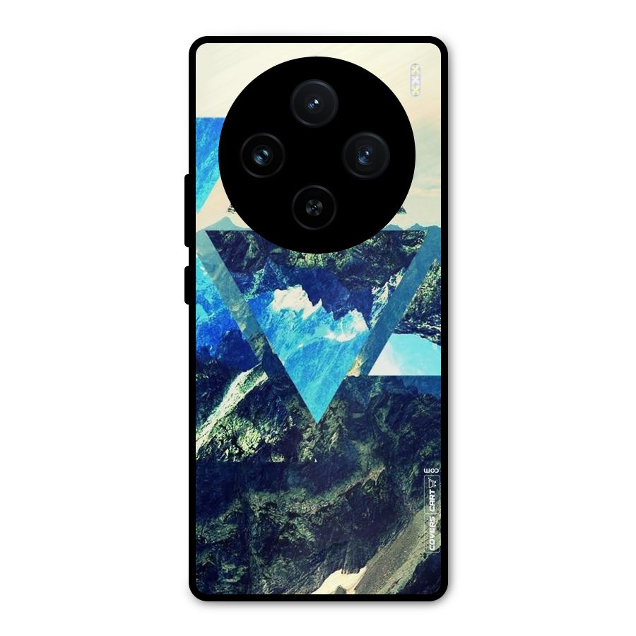 Triangular View Metal Back Case for Vivo X100