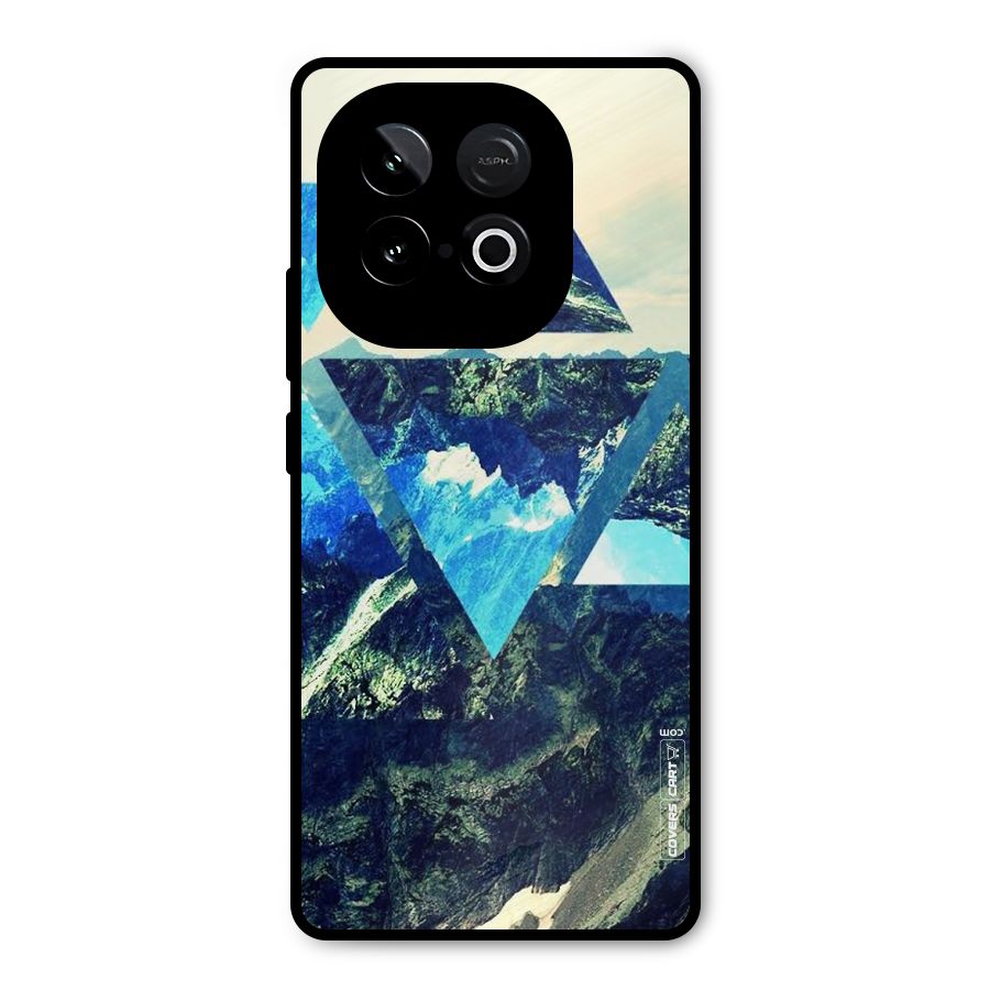 Triangular View Metal Back Case for iQOO Neo 10
