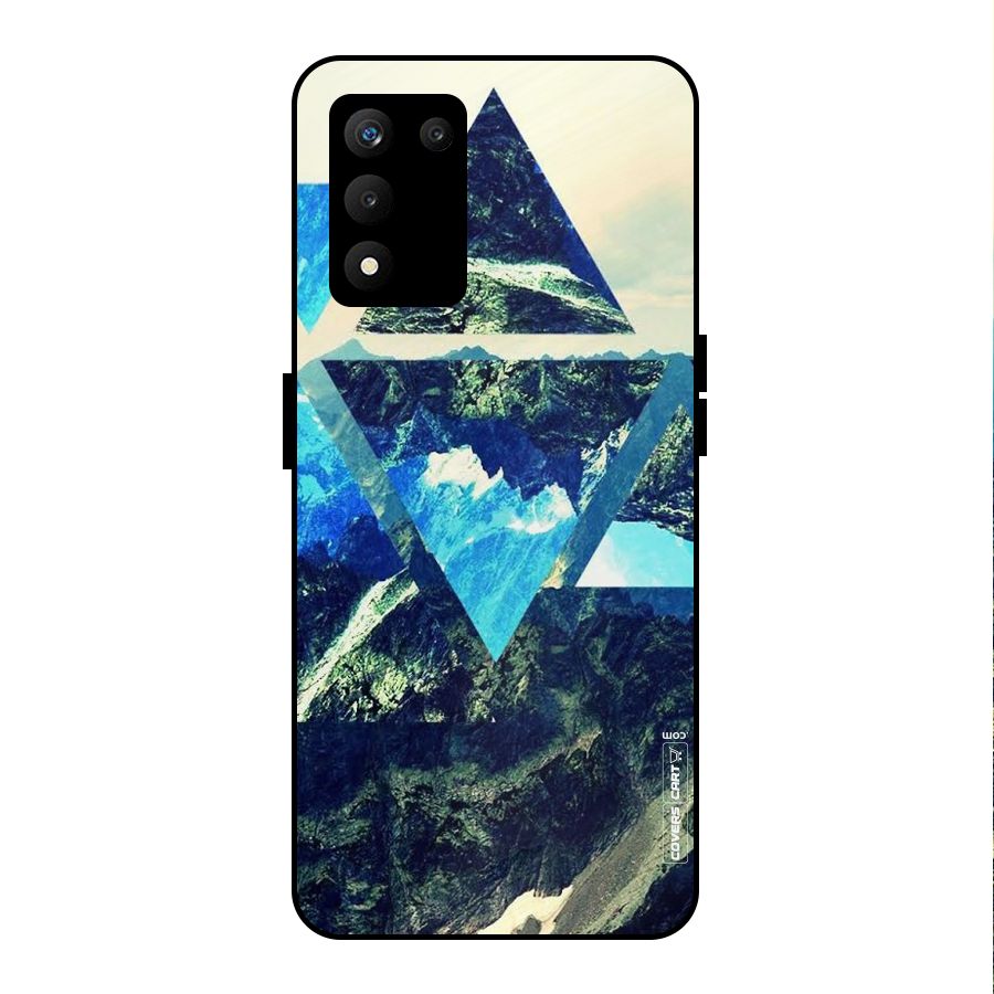 Triangular View Metal Back Case for realme 9 5G SE