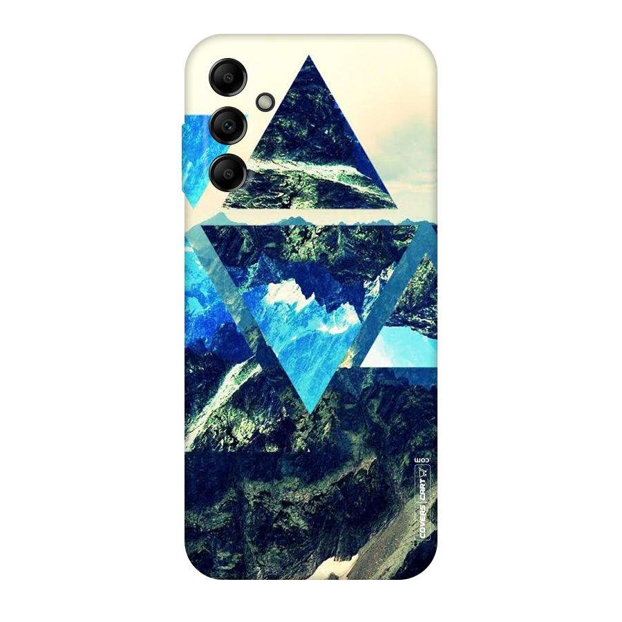 Triangular View Original Polycarbonate Back Case for Galaxy A14 5G