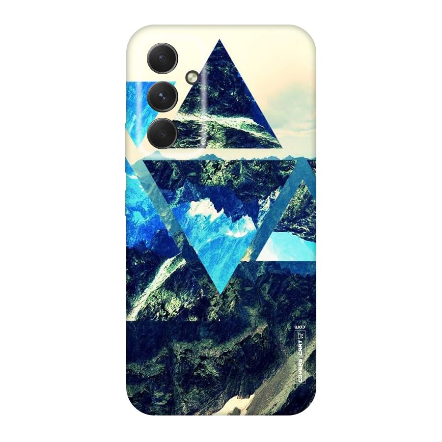 Triangular View Original Polycarbonate Back Case for Galaxy A54