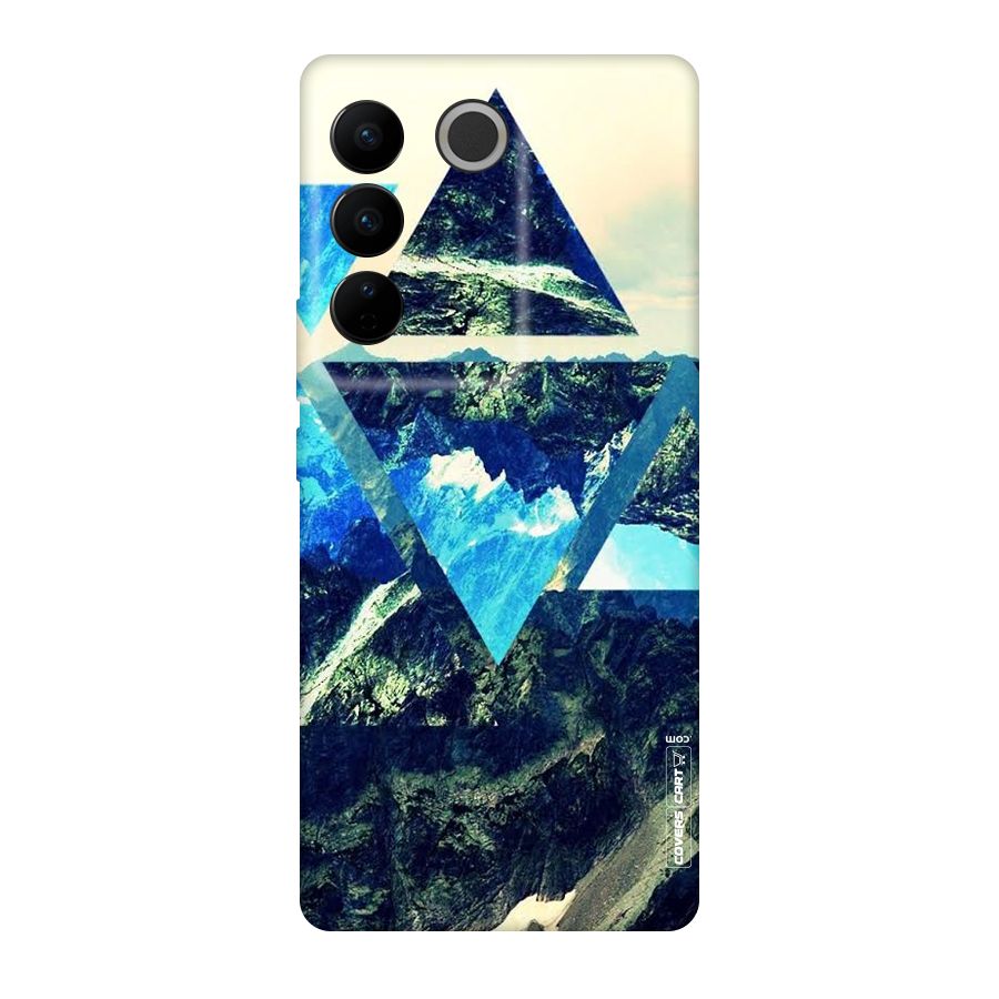 Triangular View Original Polycarbonate Back Case for Vivo V27