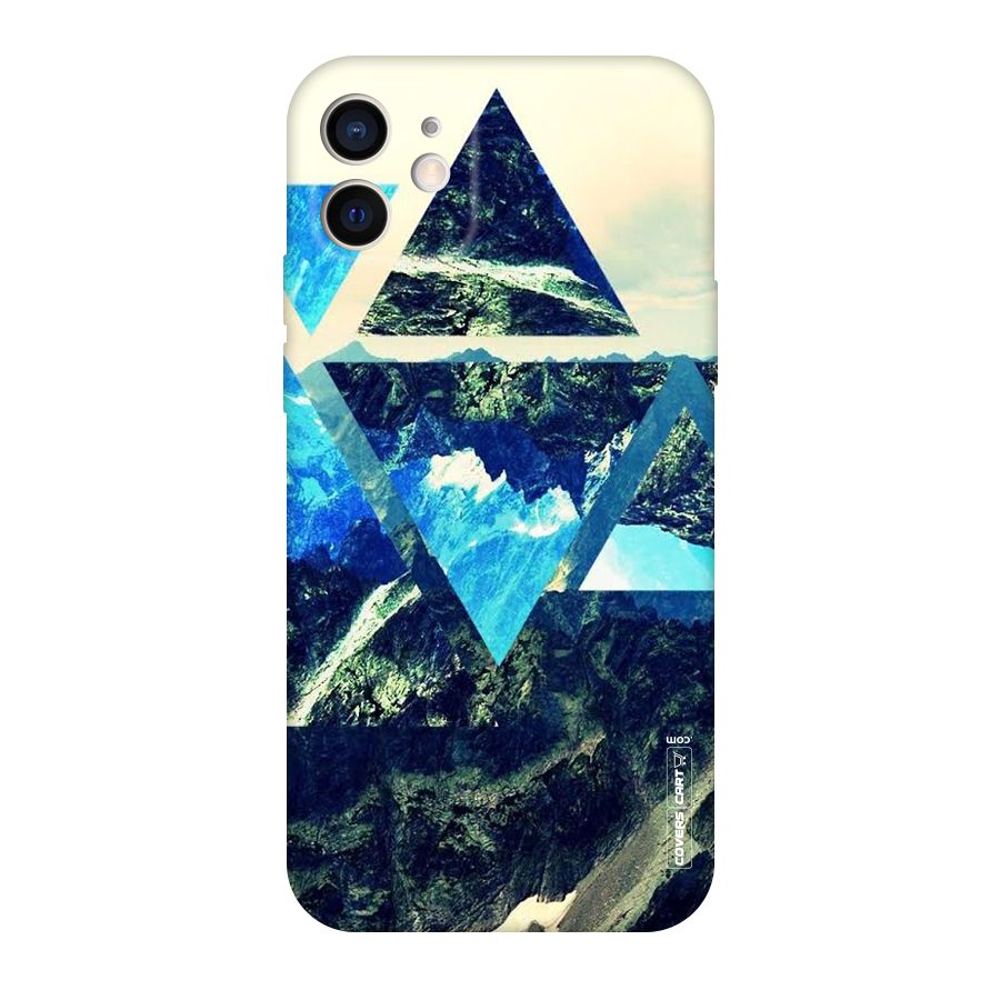 Triangular View Original Polycarbonate Back Case for iPhone 12