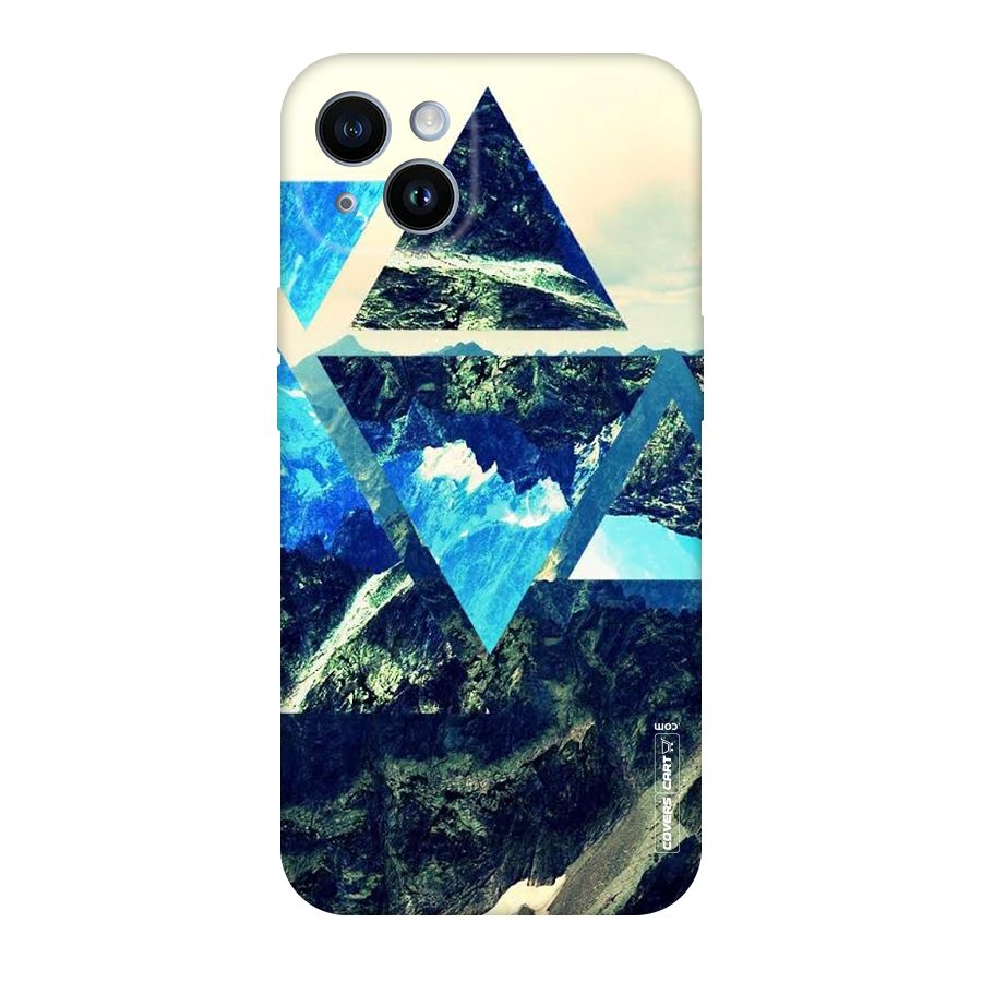 Triangular View Original Polycarbonate Back Case for iPhone 14