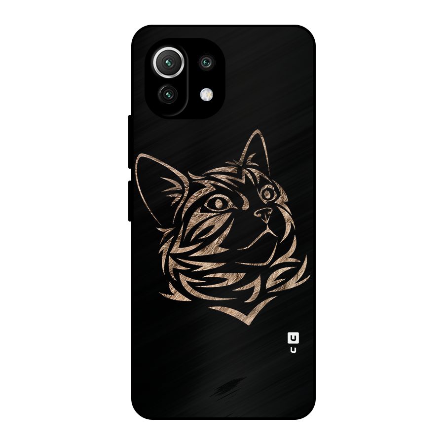 Tribal Cat Metal Back Case for Mi 11 Lite NE 5G