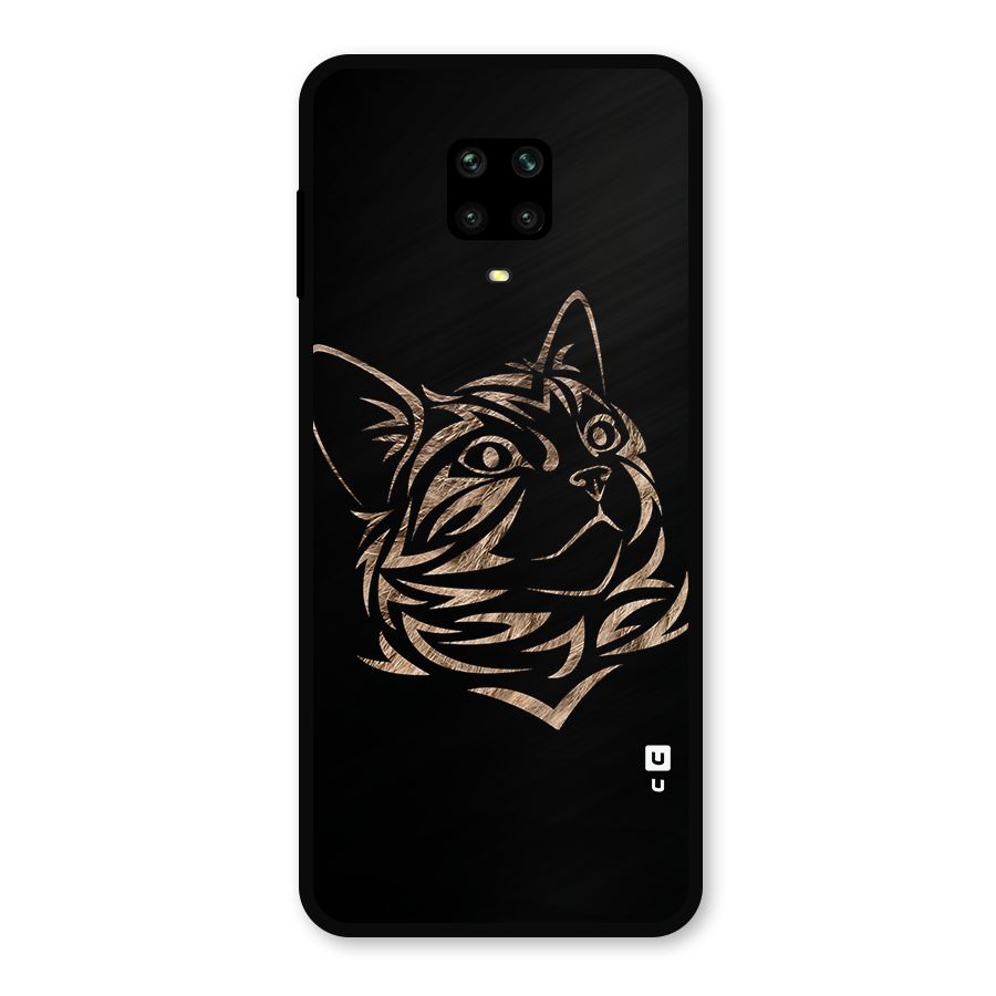 Tribal Cat Metal Back Case for Poco M2