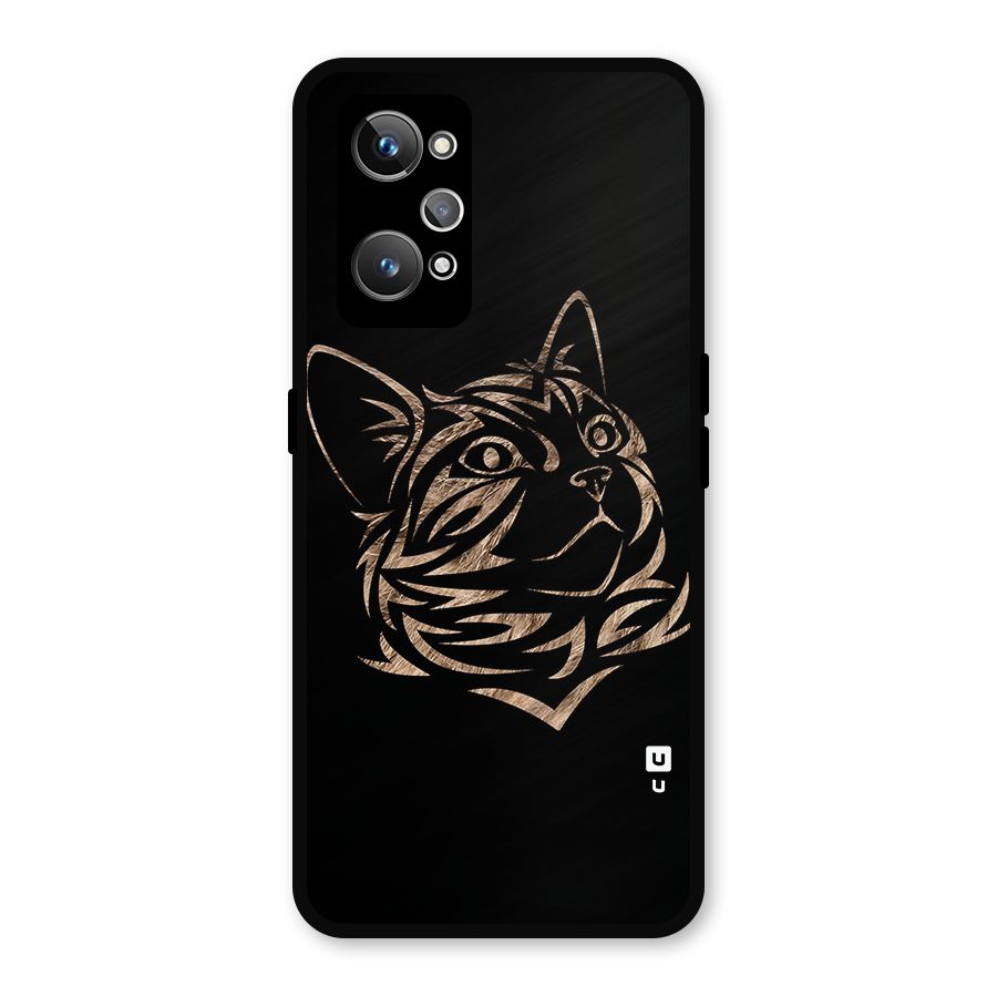 Tribal Cat Metal Back Case for Realme GT Neo 3T