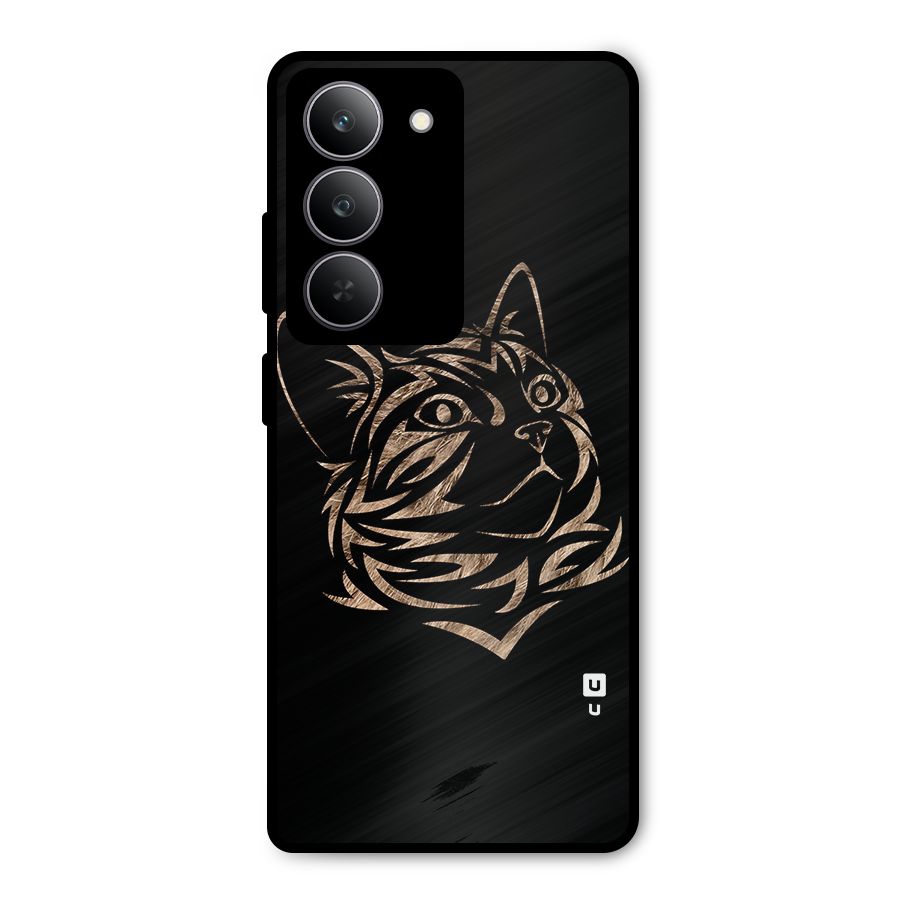 Tribal Cat Metal Back Case for Realme P3x