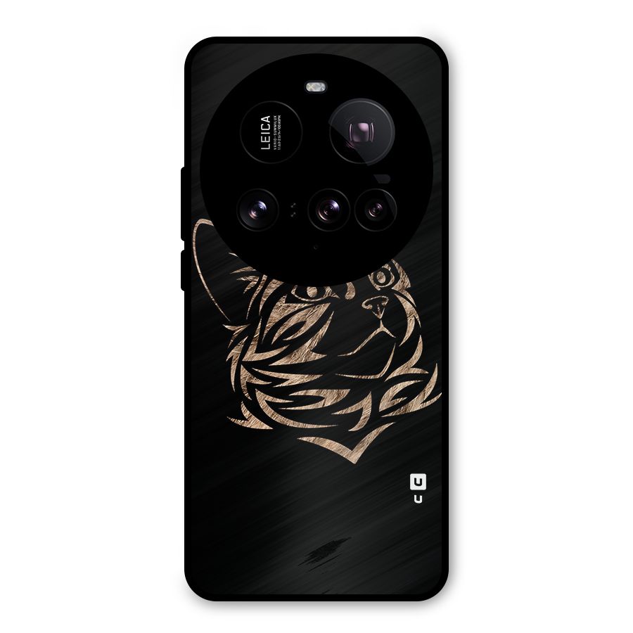 Tribal Cat Metal Back Case for Xiaomi 15 Ultra