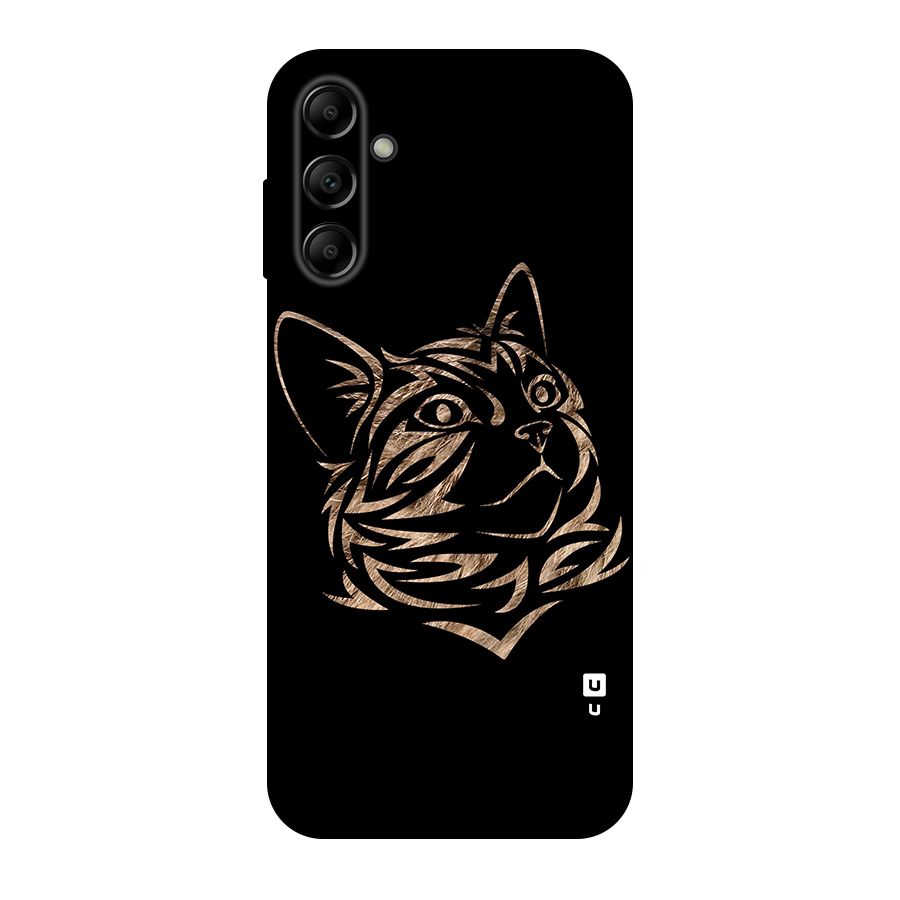 Tribal Cat Original Polycarbonate Back Case for Galaxy A14 5G