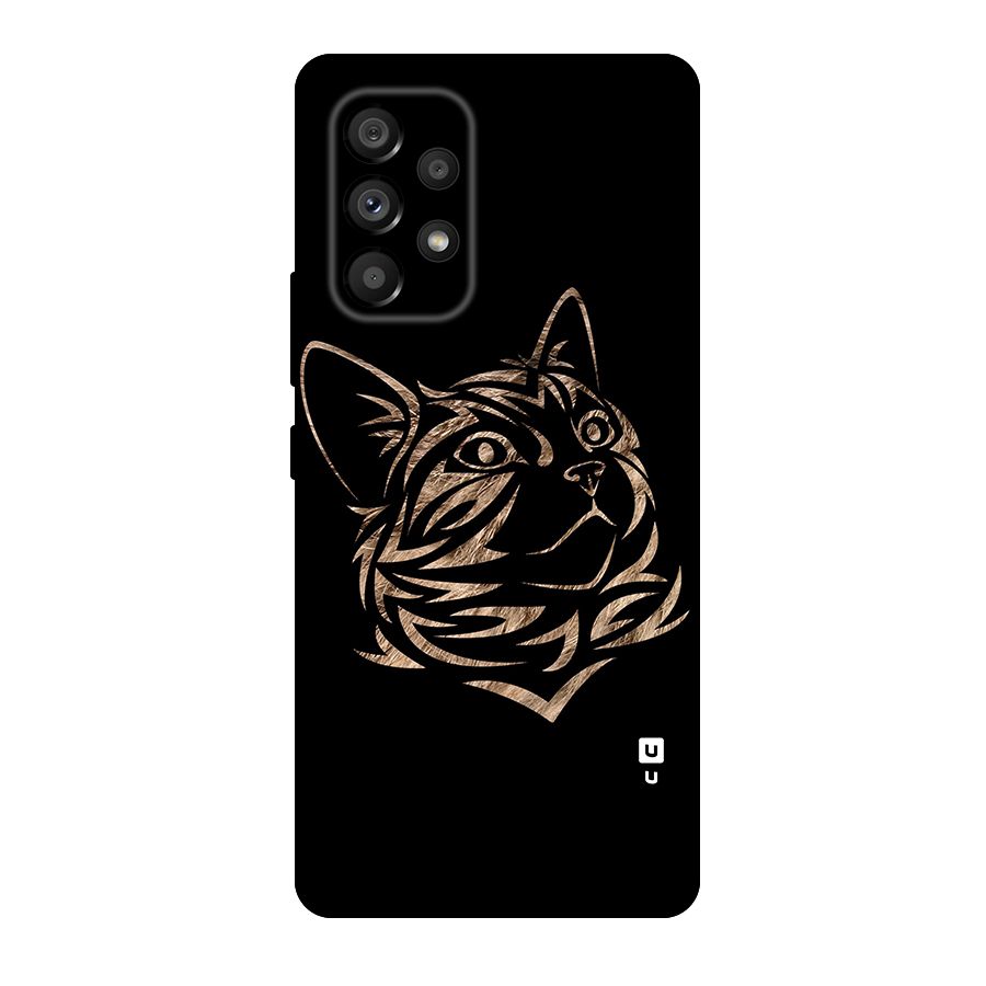 Tribal Cat Original Polycarbonate Back Case for Galaxy A53 5G