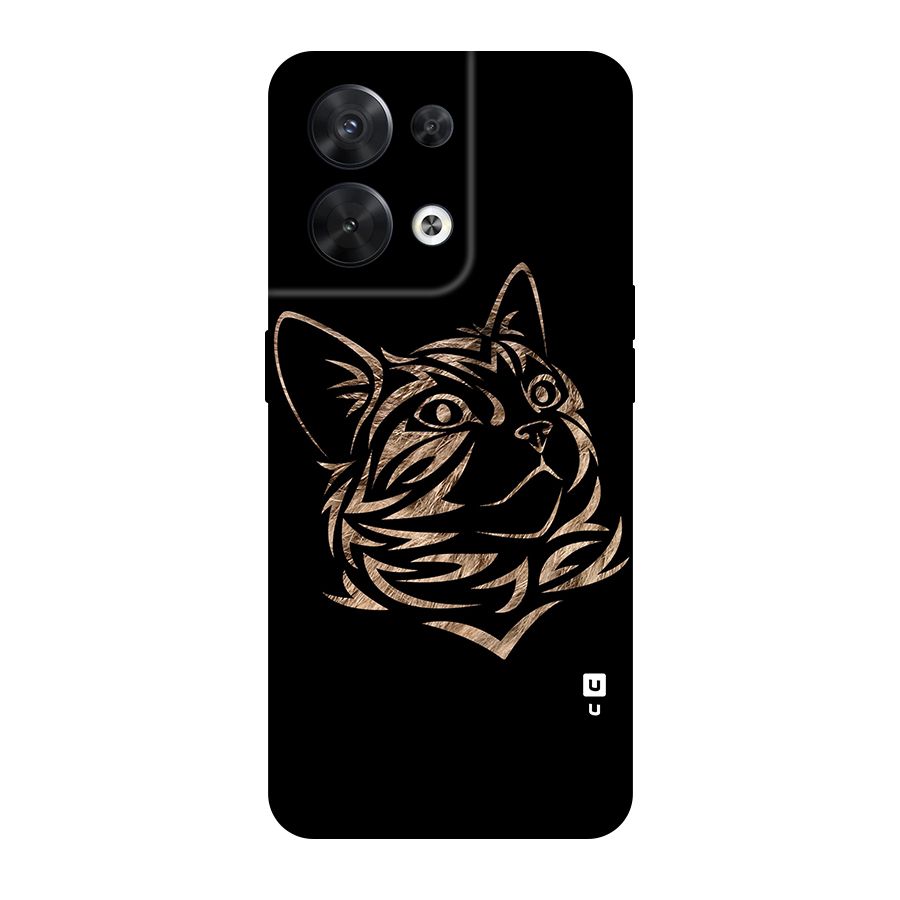 Tribal Cat Original Polycarbonate Back Case for Oppo Reno8 5G