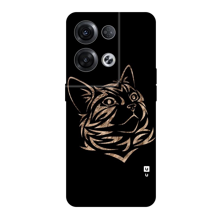 Tribal Cat Original Polycarbonate Back Case for Oppo Reno8 Pro 5G