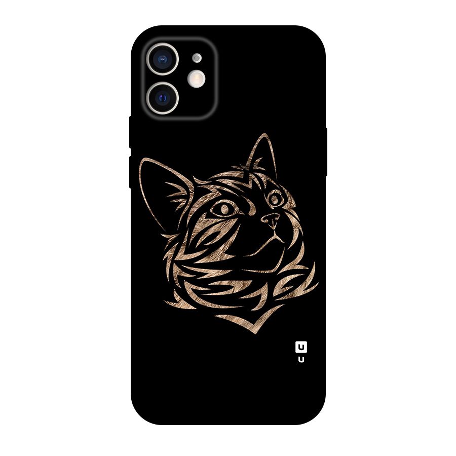 Tribal Cat Original Polycarbonate Back Case for iPhone 12