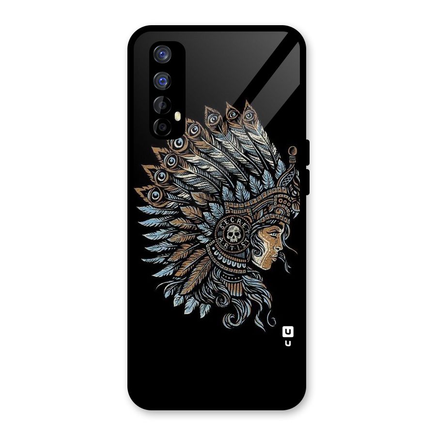 Tribal Design Glass Back Case for Realme Narzo 20 Pro