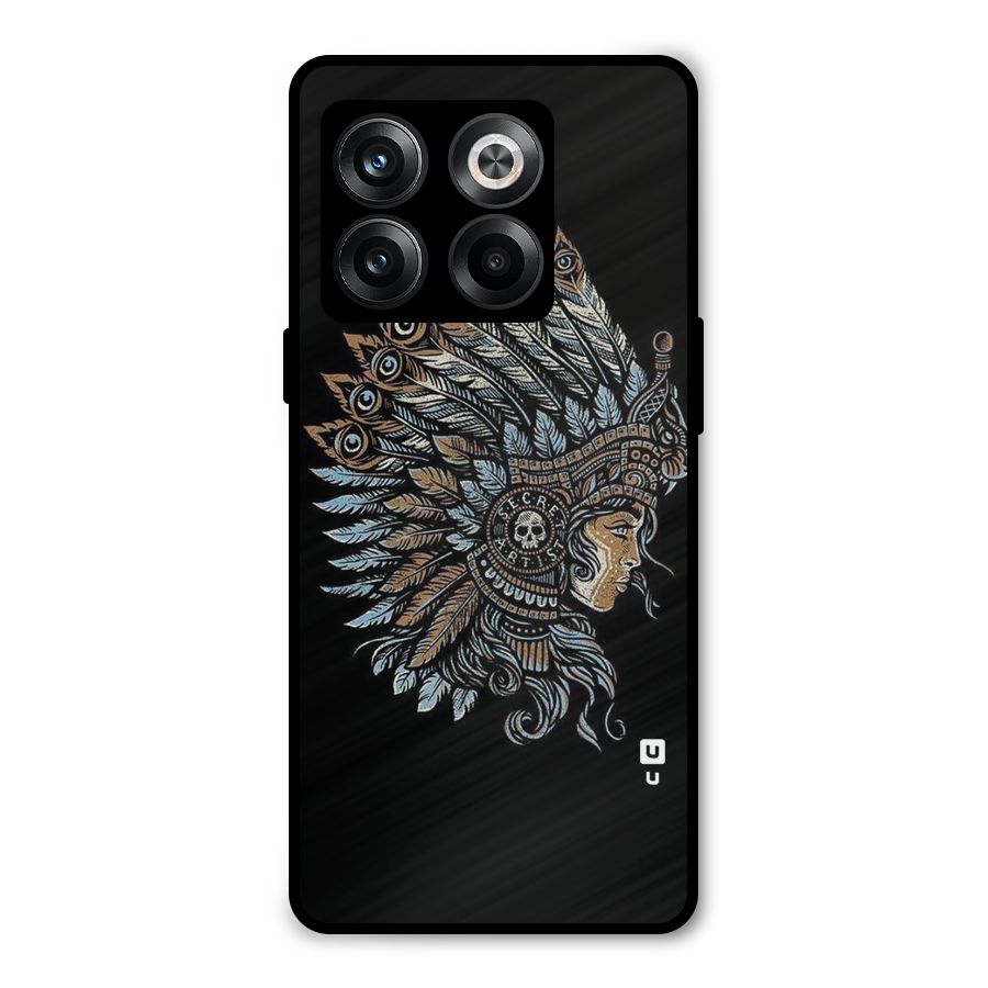 Tribal Design Metal Back Case for OnePlus 10T