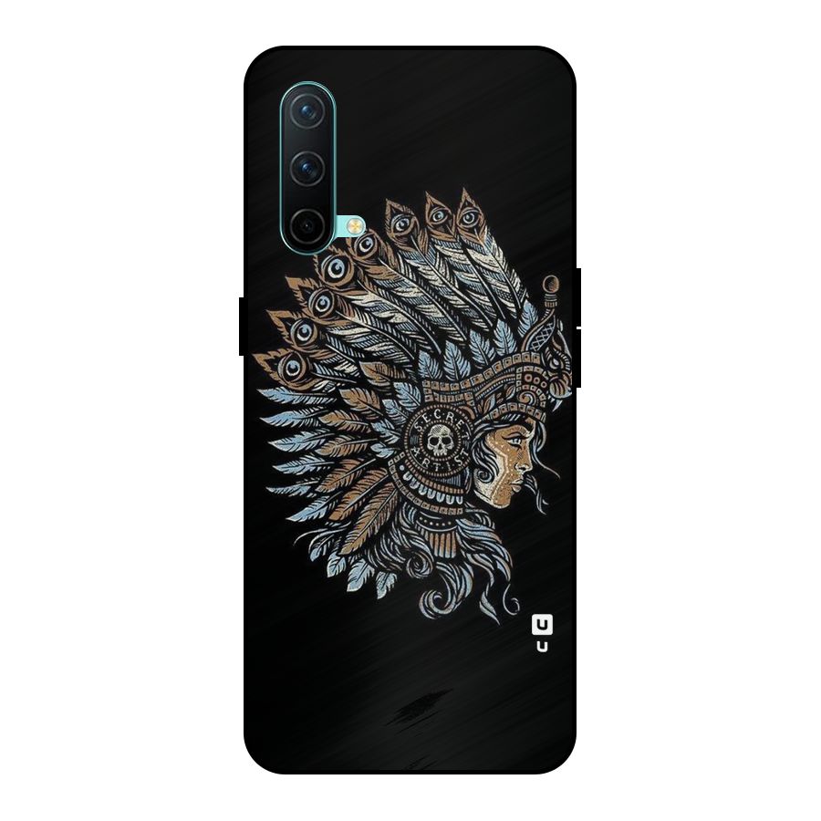 Tribal Design Metal Back Case for OnePlus Nord CE 5G