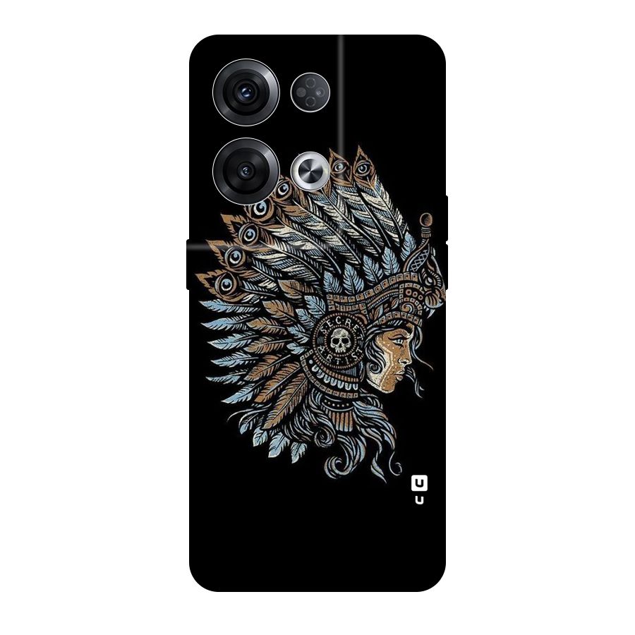 Tribal Design Original Polycarbonate Back Case for Oppo Reno8 Pro 5G