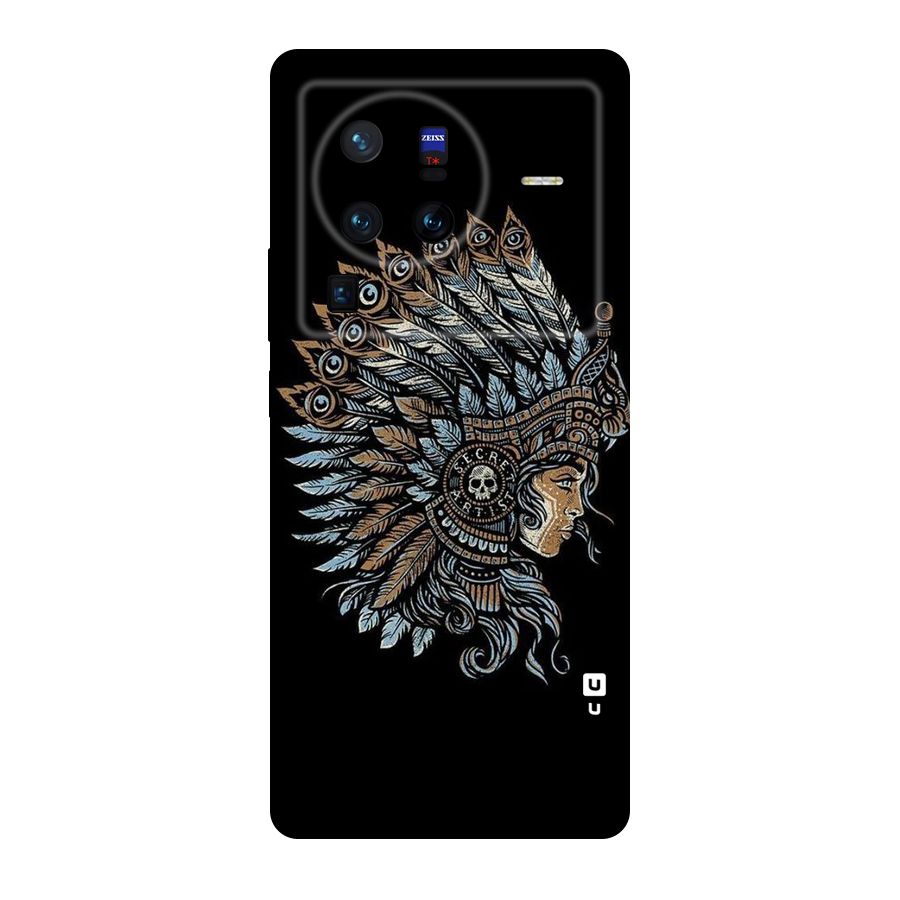 Tribal Design Original Polycarbonate Back Case for Vivo X80