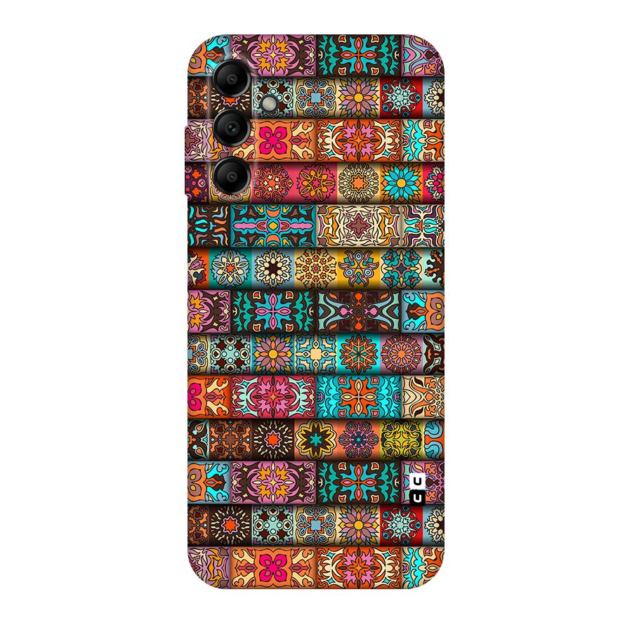 Tribal Seamless Pattern Vintage Decorative Original Polycarbonate Back Case for Galaxy A14 5G