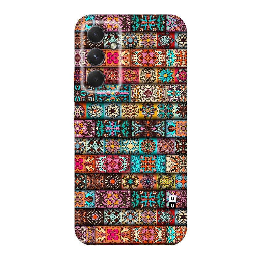 Tribal Seamless Pattern Vintage Decorative Original Polycarbonate Back Case for Galaxy A54