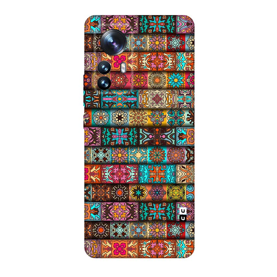 Tribal Seamless Pattern Vintage Decorative Original Polycarbonate Back Case for Xiaomi 12 Pro