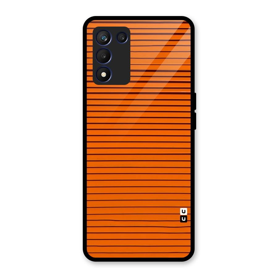 Trippy Stripes Glass Back Case for Realme 9 5G Speed