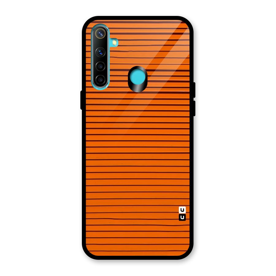 Trippy Stripes Glass Back Case for Realme Narzo 10
