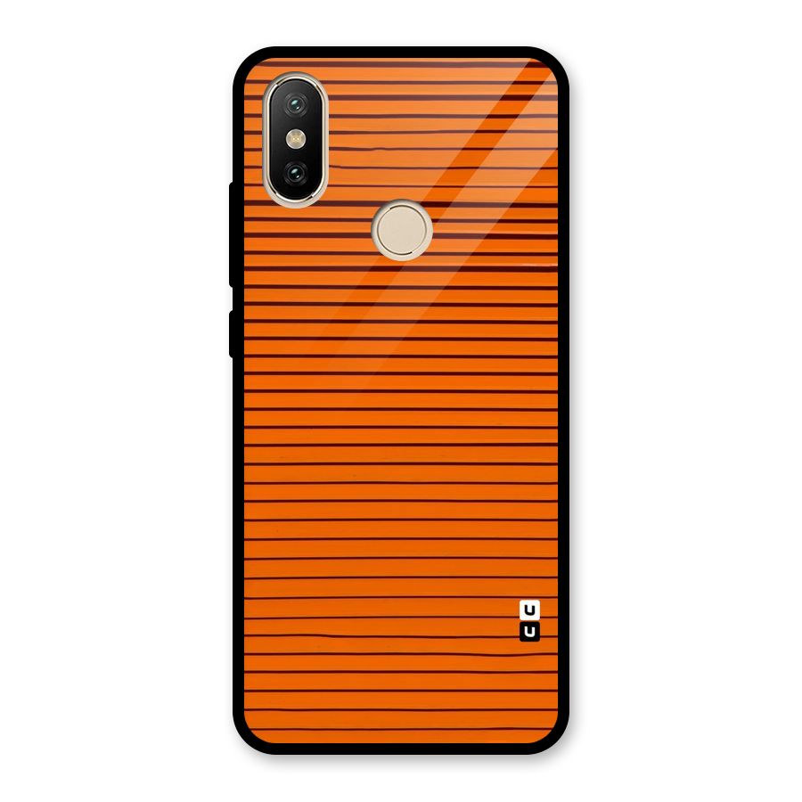 Trippy Stripes Glass Back Case for Redmi A2