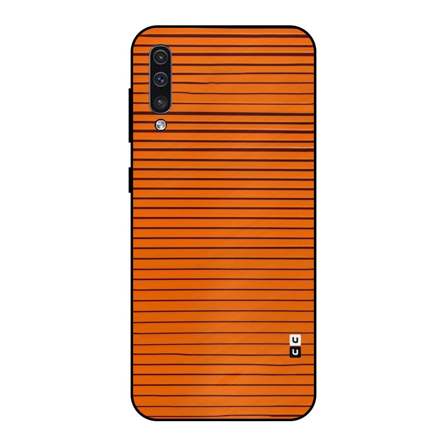 Trippy Stripes Metal Back Case for Galaxy A30s