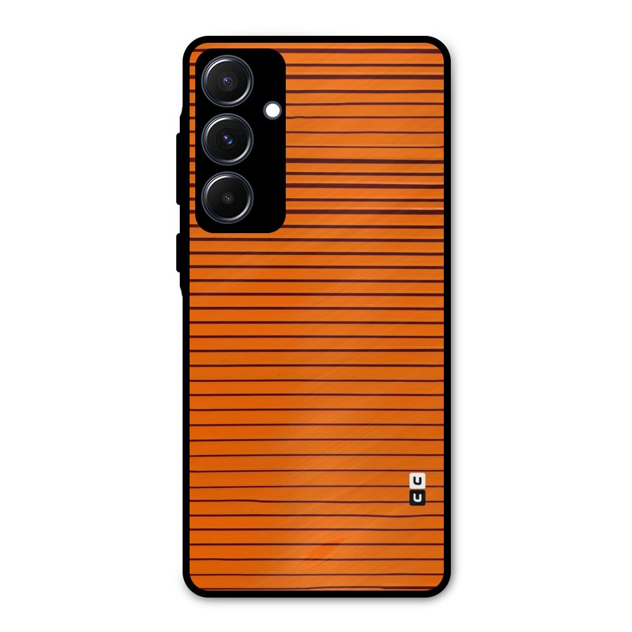Trippy Stripes Metal Back Case for Galaxy A55