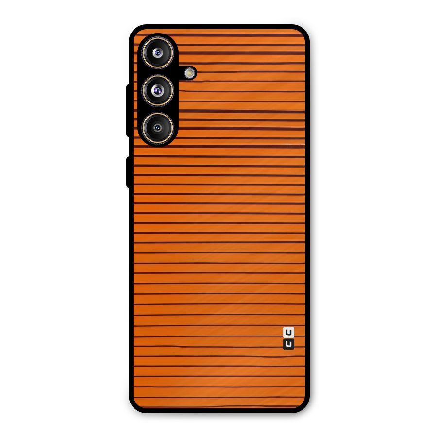 Trippy Stripes Metal Back Case for Galaxy F55