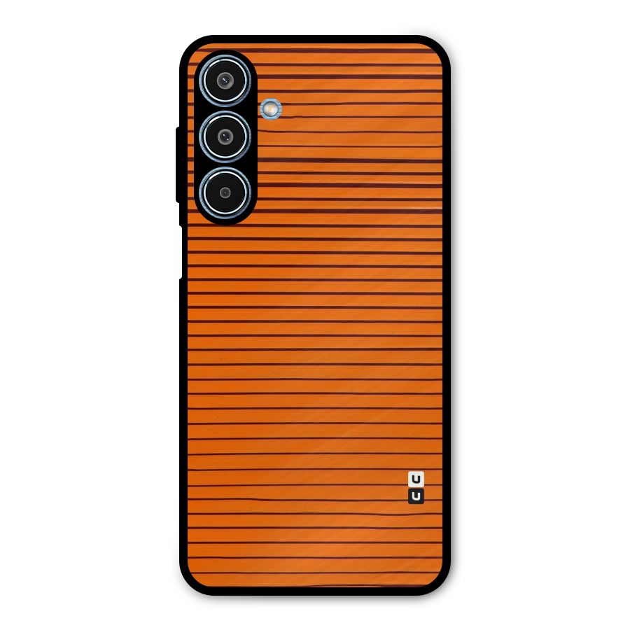 Trippy Stripes Metal Back Case for Galaxy M35