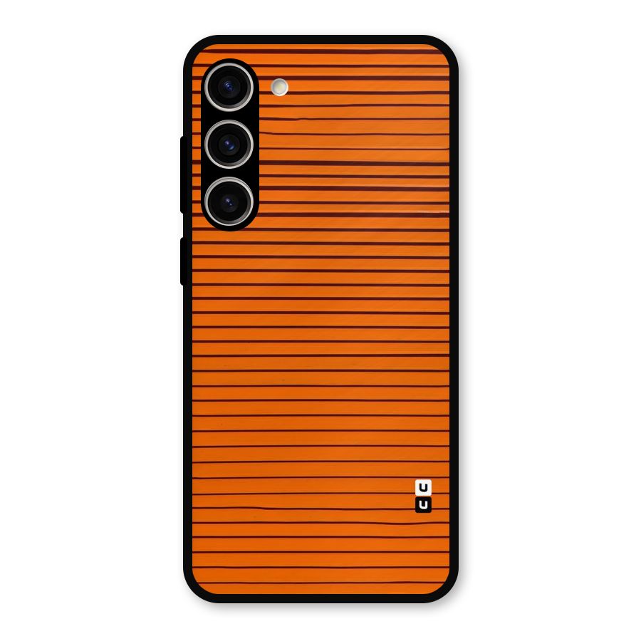 Trippy Stripes Metal Back Case for Galaxy S23 Plus