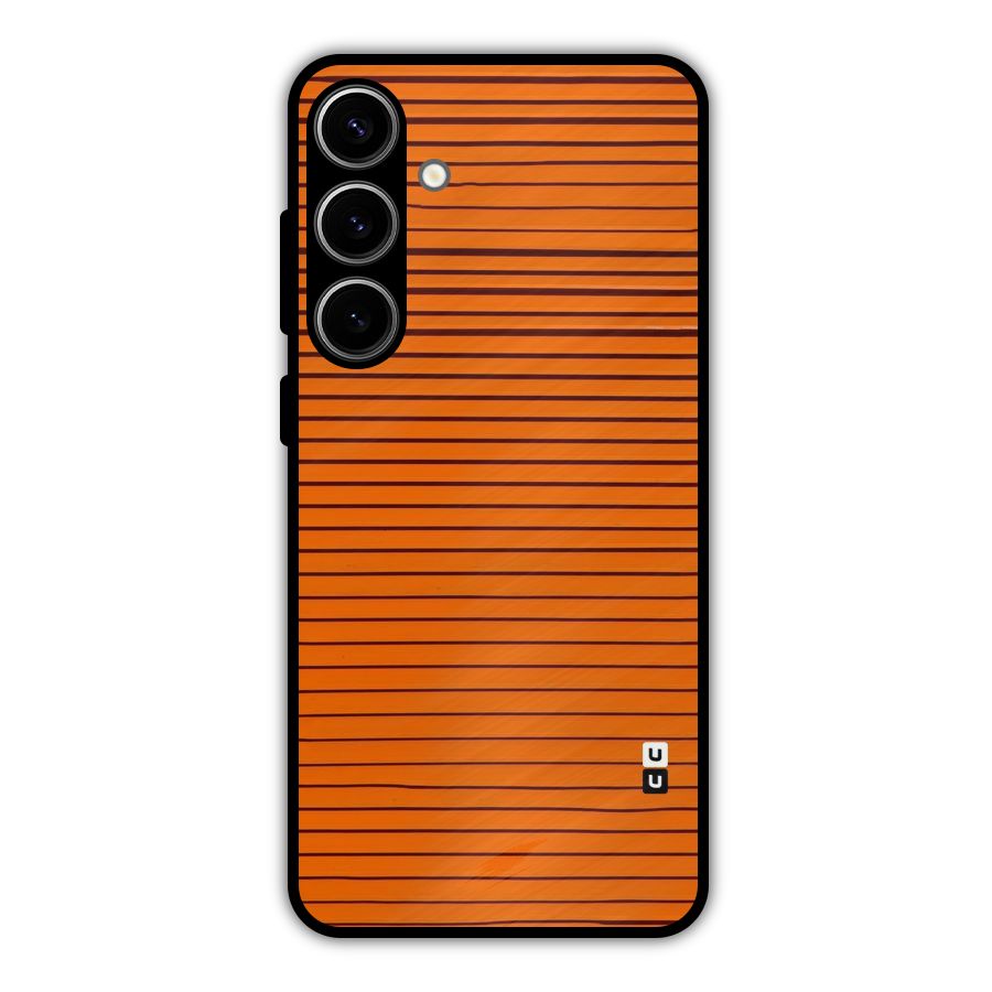 Trippy Stripes Metal Back Case for Galaxy S24 Plus