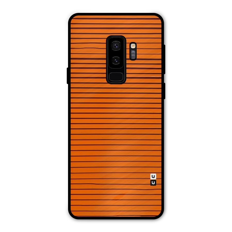 Trippy Stripes Metal Back Case for Galaxy S9 Plus