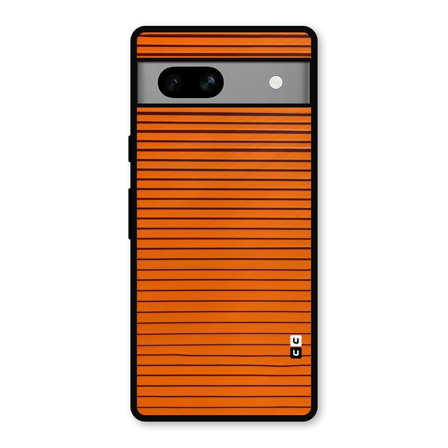 Trippy Stripes Metal Back Case for Google Pixel 7a