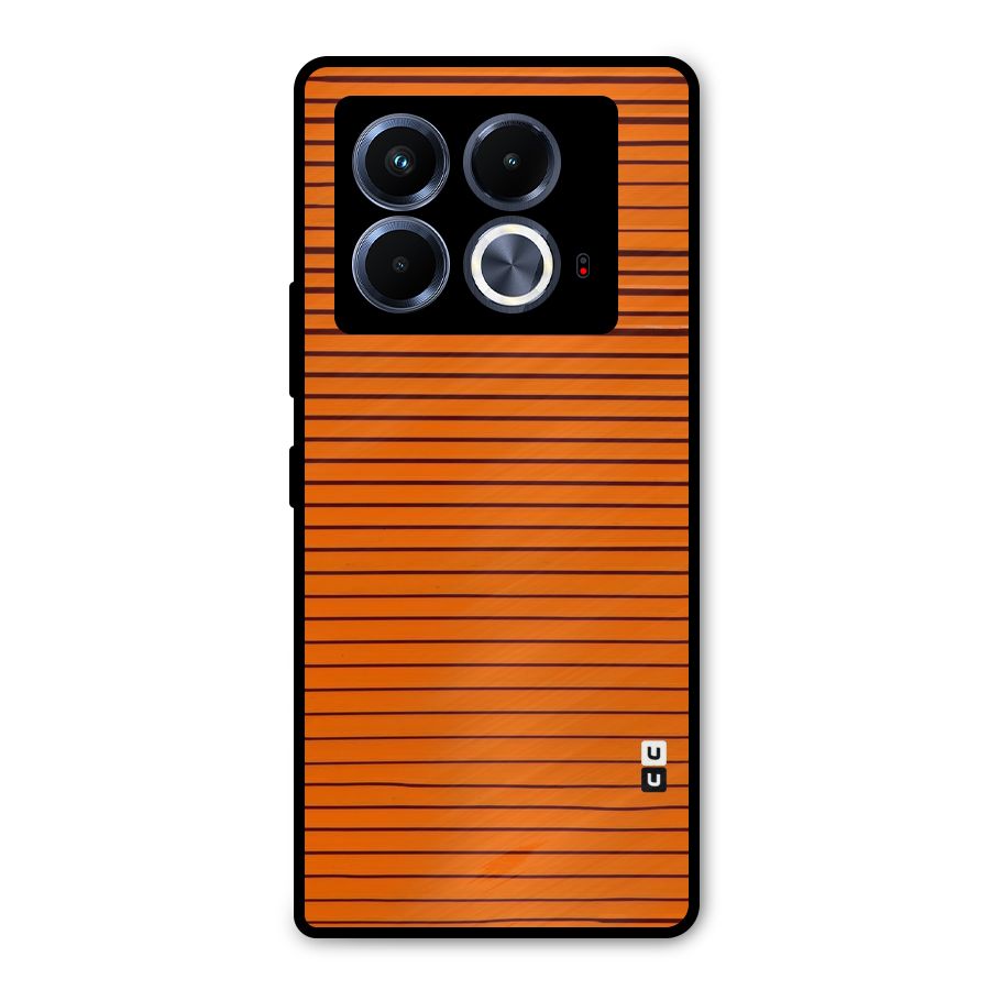 Trippy Stripes Metal Back Case for Infinix Note 40 5G