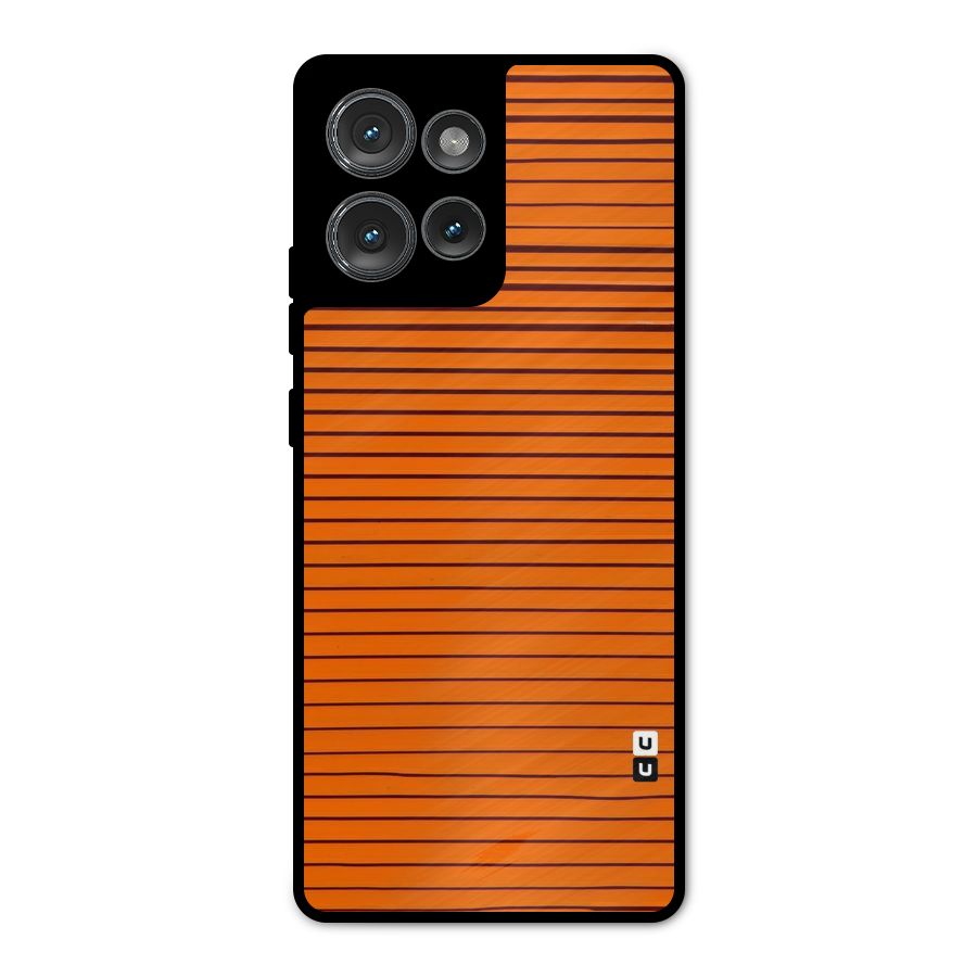 Trippy Stripes Metal Back Case for Motorola Edge 50