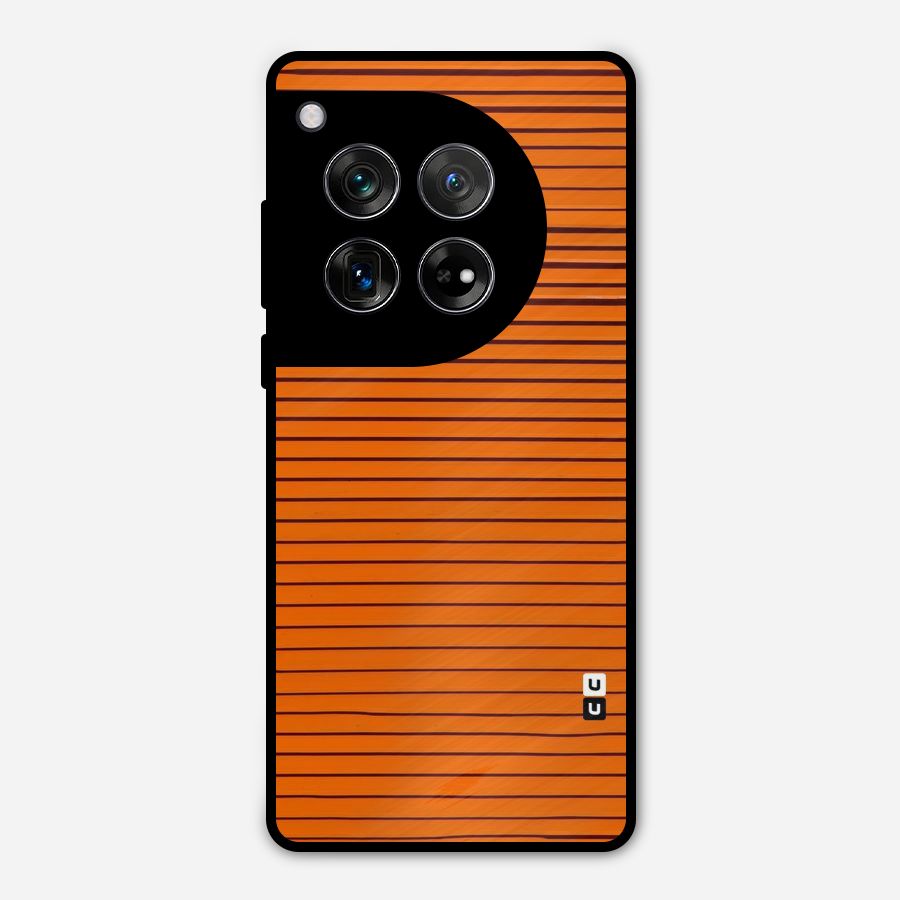 Trippy Stripes Metal Back Case for OnePlus 12