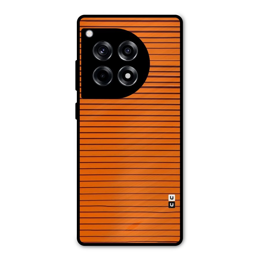 Trippy Stripes Metal Back Case for OnePlus 12R