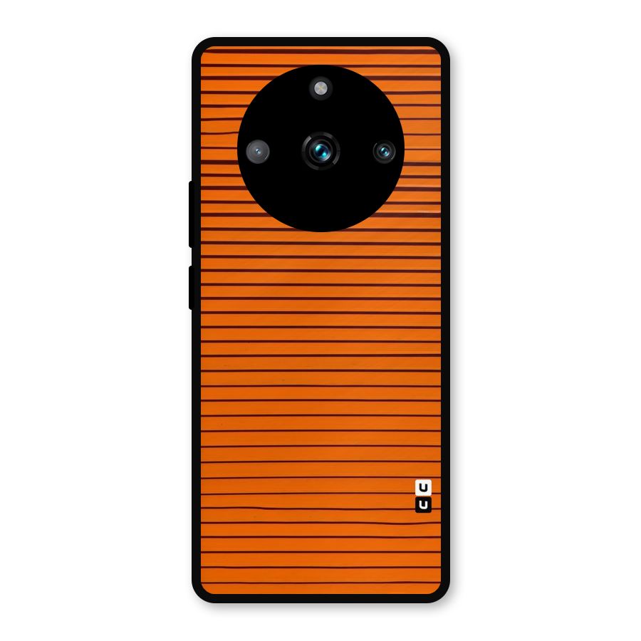 Trippy Stripes Metal Back Case for Realme Narzo 60 Pro