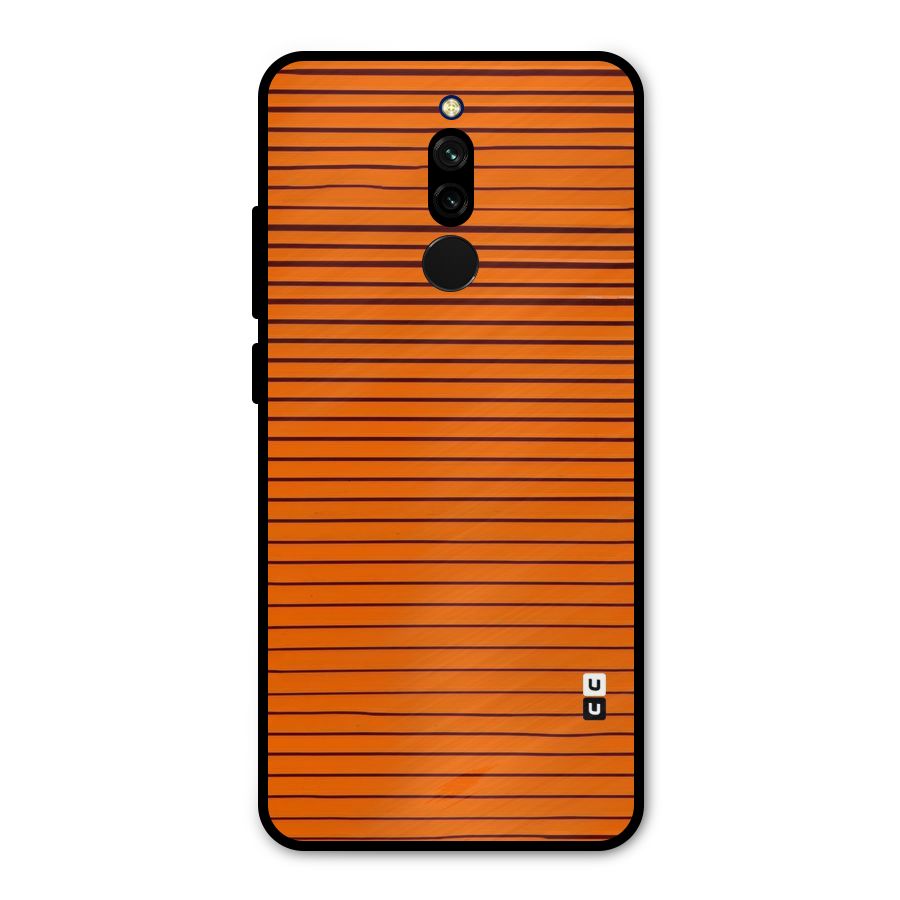 Trippy Stripes Metal Back Case for Redmi 8