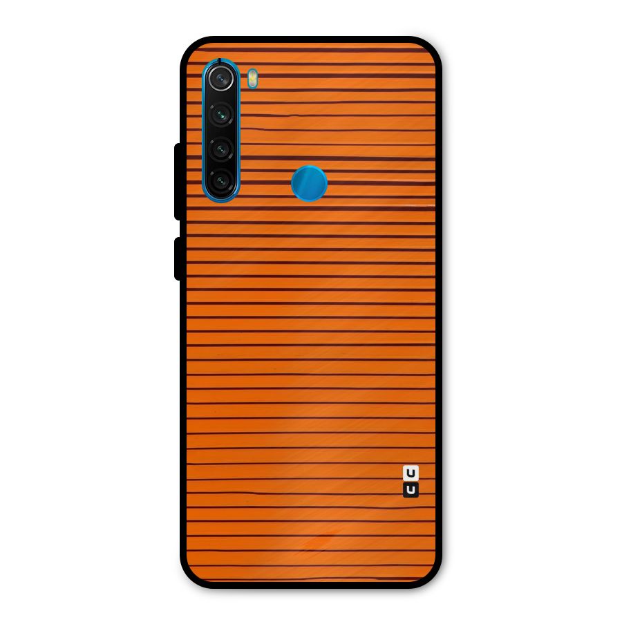Trippy Stripes Metal Back Case for Redmi Note 8