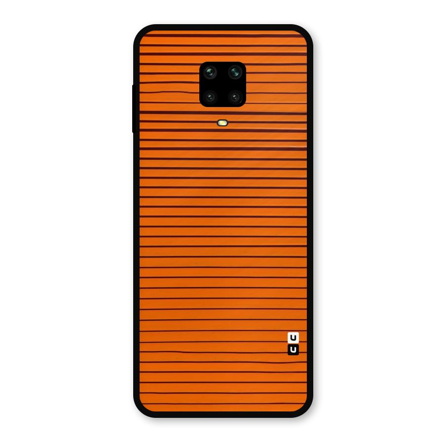 Trippy Stripes Metal Back Case for Redmi Note 9 Pro Max