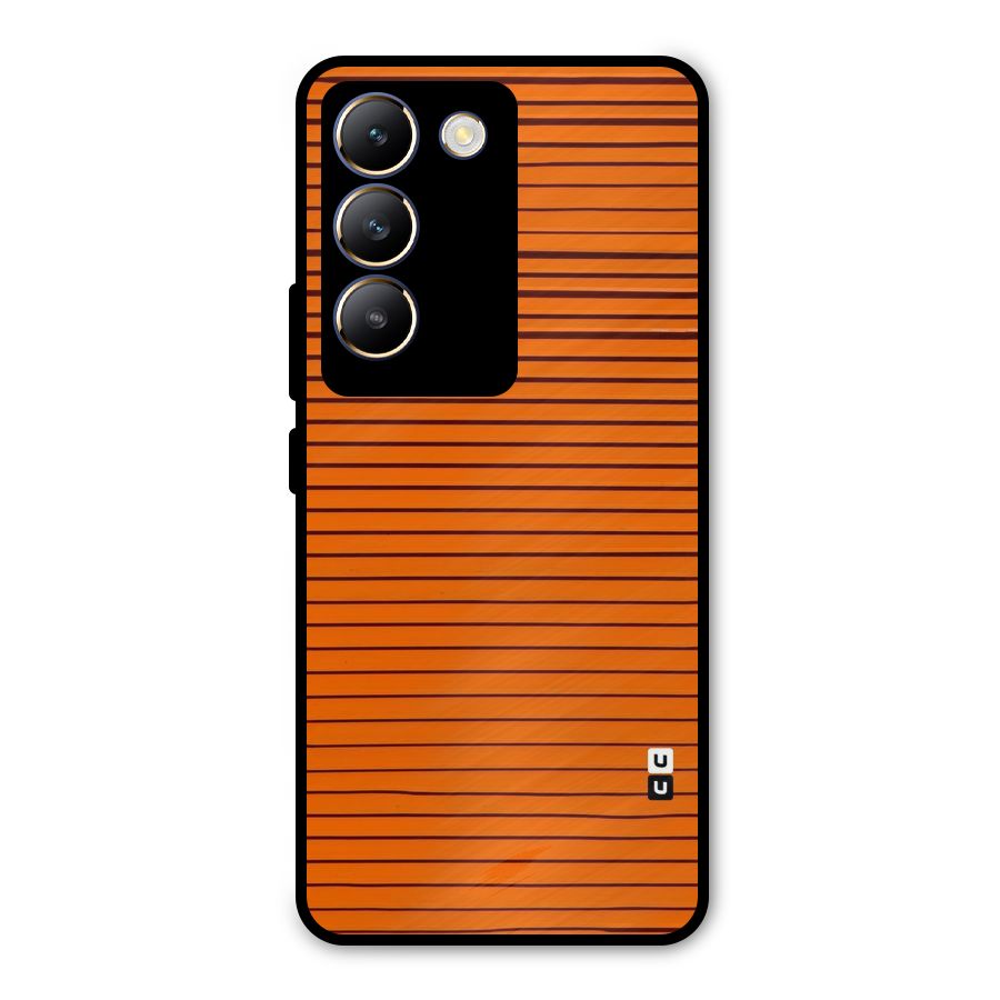 Trippy Stripes Metal Back Case for Vivo T3 5G