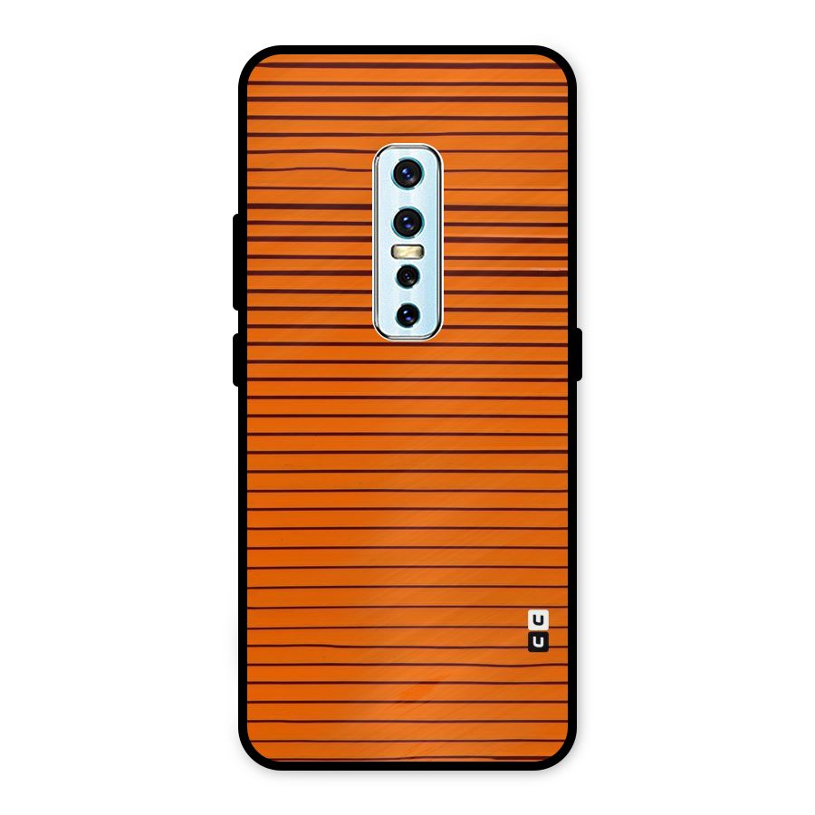 Trippy Stripes Metal Back Case for Vivo V17 Pro